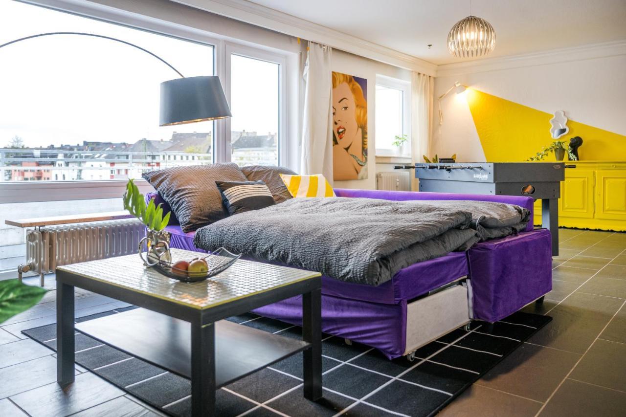 Pop Art Loft Ueber Den Daechern Von Koblenz Кобленц Екстериор снимка