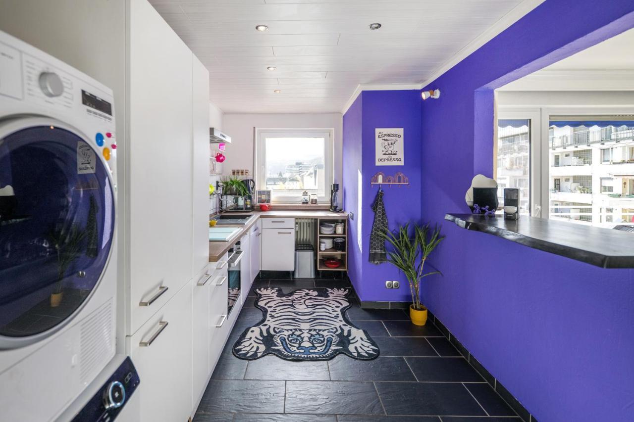 Pop Art Loft Ueber Den Daechern Von Koblenz Кобленц Екстериор снимка